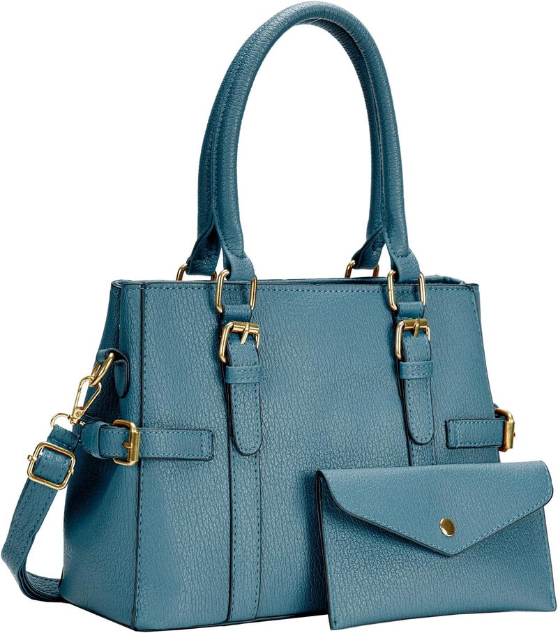 Tigpoy Women's Handbags Fashion Leather Handbags Purses for women Tote Bag Shoulder Bag Top Handle Satchel Fall Purse - Image 1